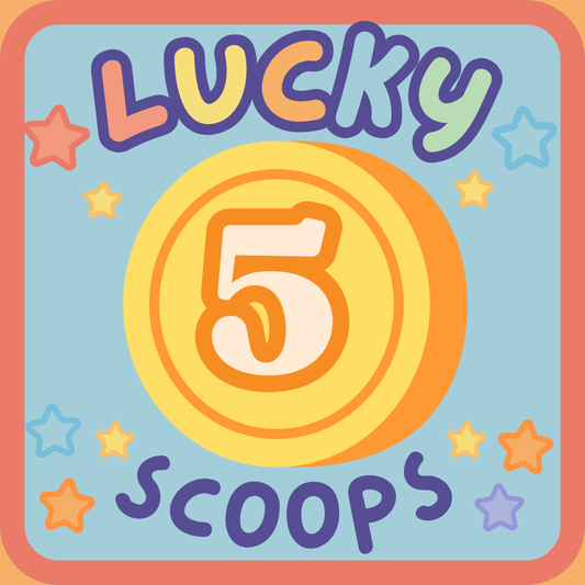 Five Lucky Scoops - Lucky Star Scoops
